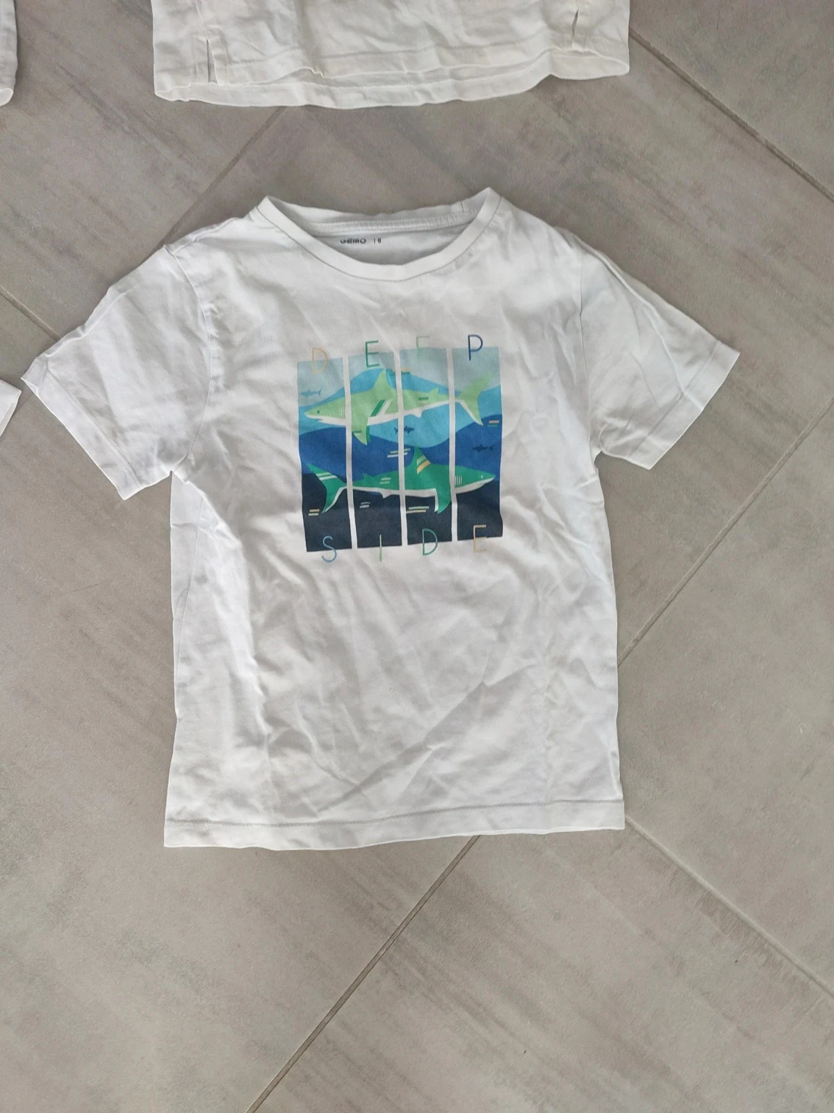 Lot de 8 camisetas de manga corta para niño de 8 años – photo 2